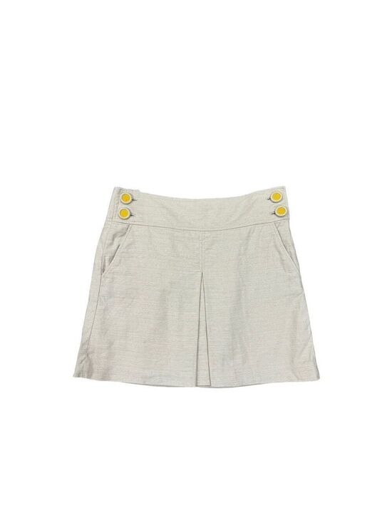 J. Crew Dresses & Skirts - J Crew Linen Blend A Line Skirt Size 8 EUC